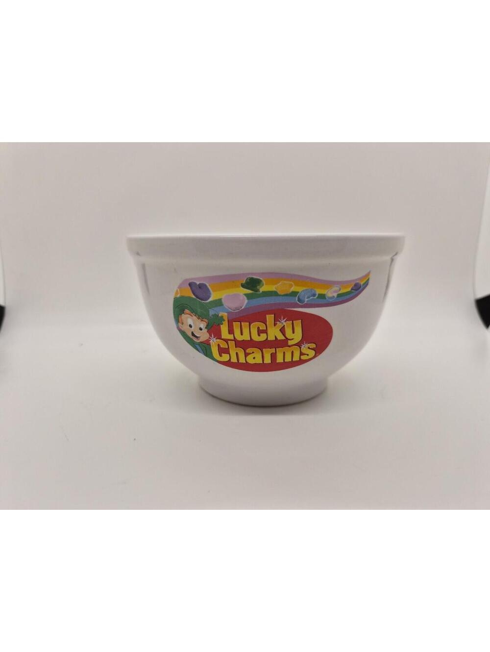 Lucky Charms Cereal Bowl Kids Breakfast General Mills Lucky the Leprechaun